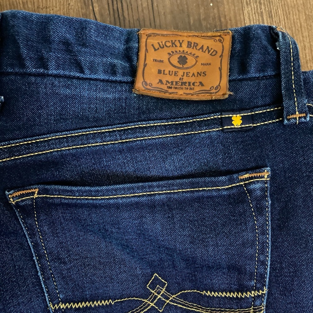 Lucky brand sweet jean boot